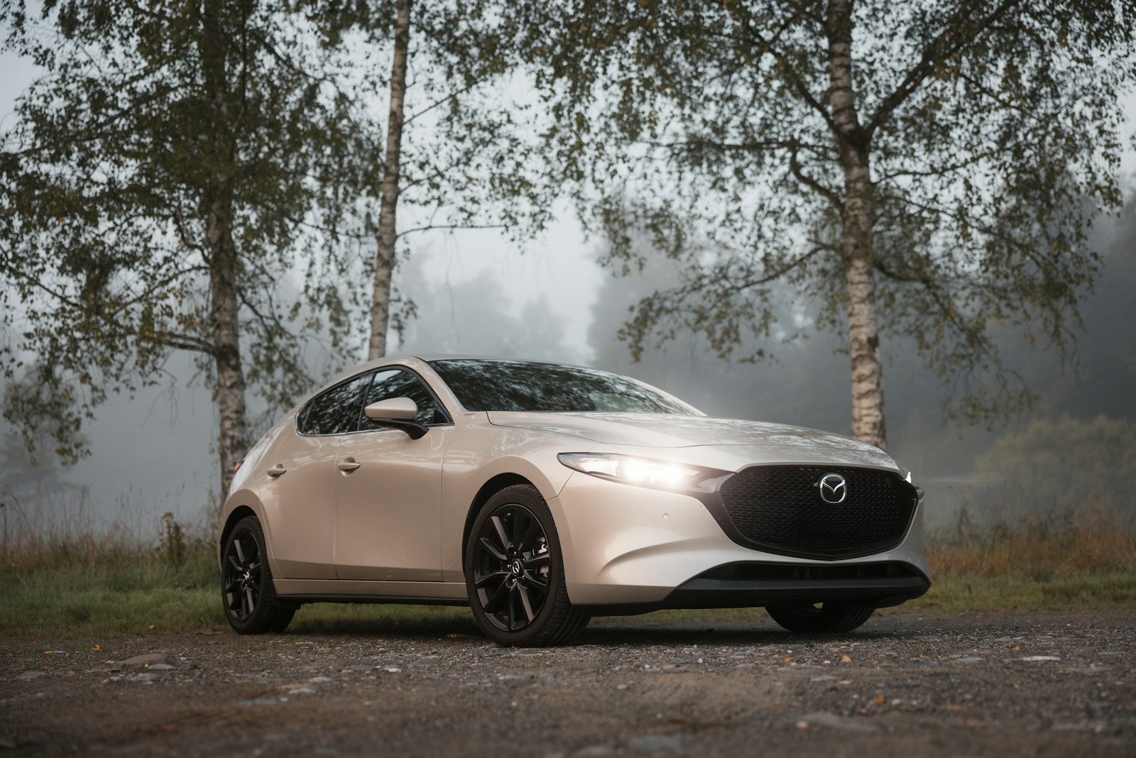 Silver Mazda 3 weekly rental car for Uber and DiDi drivers in Melbourne